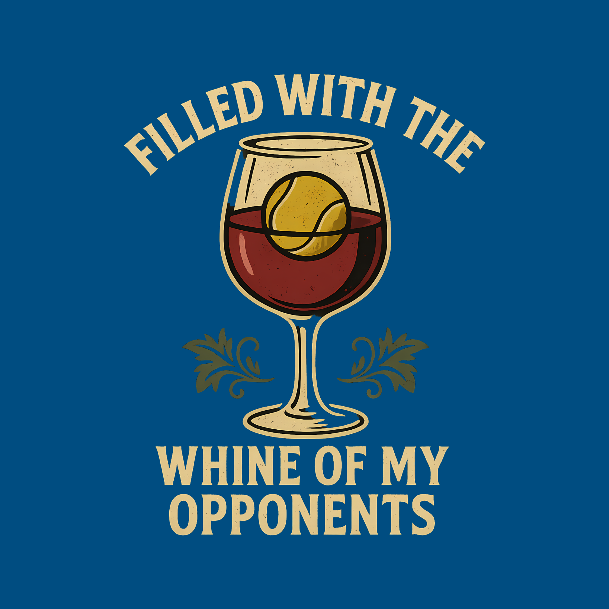 Filled With Whine - Women’s fitted racerback