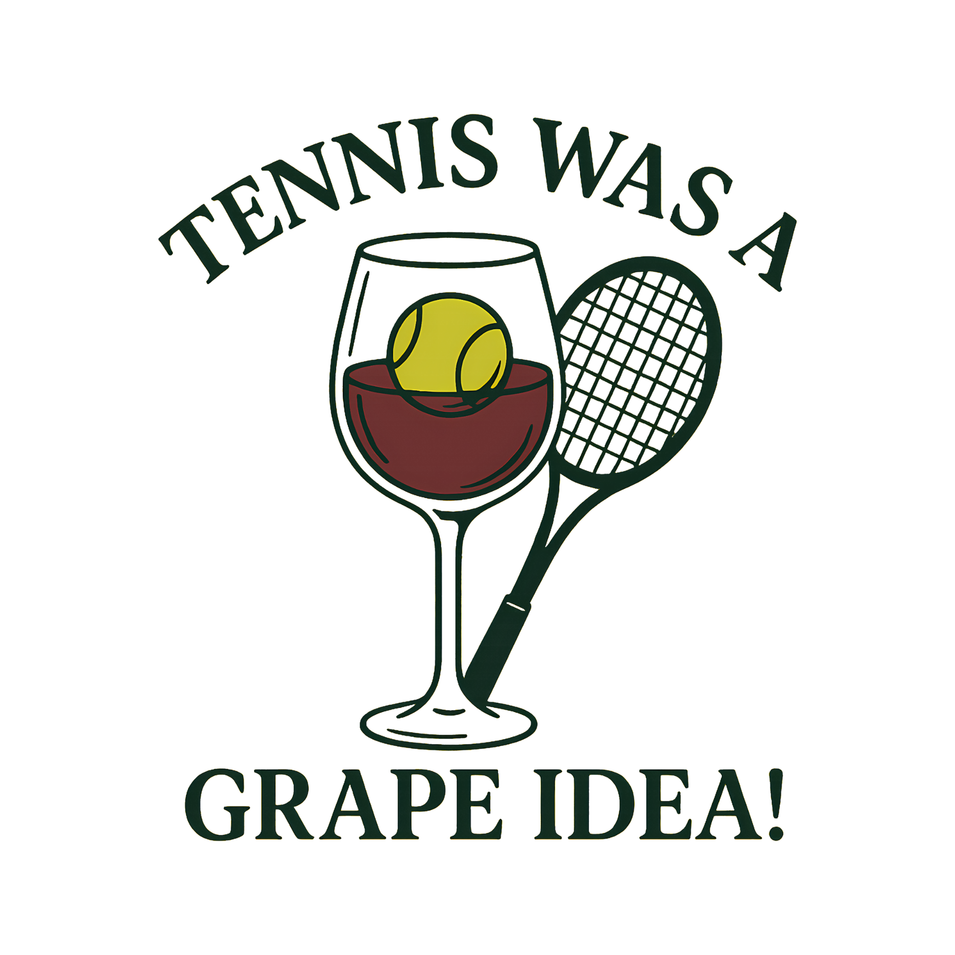Grape Idea - Women’s fitted racerback