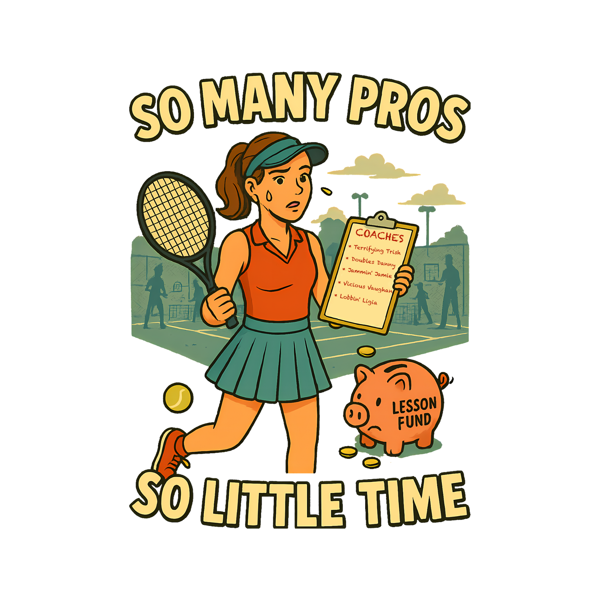 So Many Pros - Women's Relaxed Tee